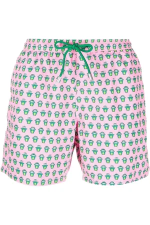 MC2 SAINT BARTH Badkleding, Heren, Roze, S, Polyester, Shorts