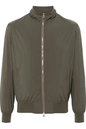 BARBA Jassen, Heren, Groen, 2Xl, Polyester, Bomber Jassen