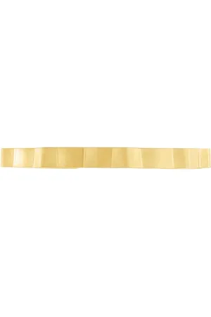 Dansk Copenhagen Accessoires, Dames, Geel, ONE Size, Goud Vergulde Golf Armband