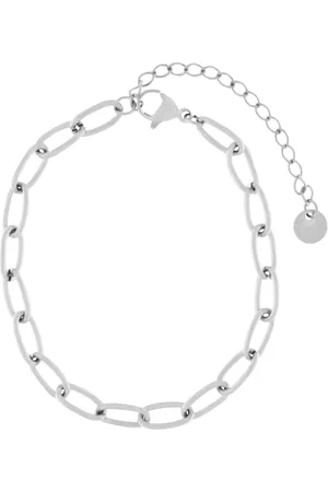 Dansk Copenhagen Accessoires, Dames, Grijs, ONE Size, Elegant Waterdicht Herringbone Armband