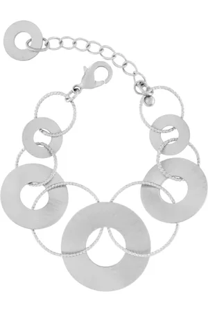 Dansk Copenhagen Accessoires, Dames, Grijs, ONE Size, Chunky Zilveren Armband