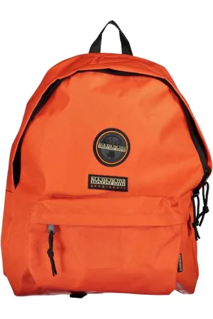 Napapijri Tassen, Heren, Oranje, ONE Size, Polyester, Backpacks
