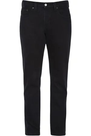 Schott NYC Jeans, Heren, Zwart, W31 L32, Katoen, Straight Jeans