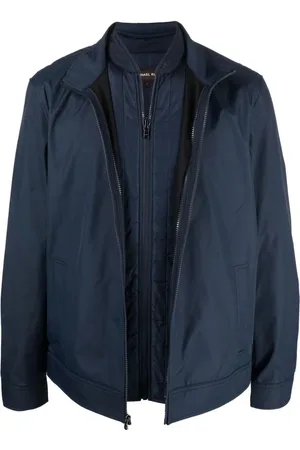 Michael Kors Jassen, Heren, Blauw, S, Polyester, Jassen