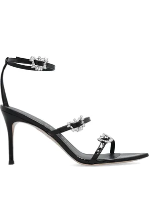SOPHIA WEBSTER Schoenen, Dames, Zwart, 36 EU, Leer, Grace hakken sandalen
