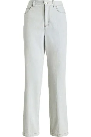 Etro Jeans, Dames, Blauw, W27, Katoen, Straight Jeans