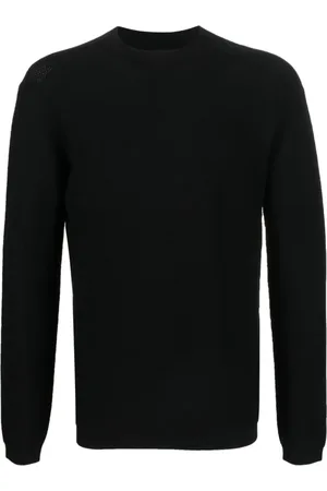 Giorgio Armani Truien, Heren, Zwart, M, Polyester, Sweatshirts