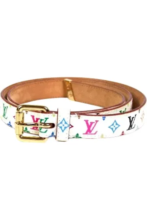LOUIS VUITTON Pre-owned, Dames, Veelkleurig, ONE Size, Pre-owned Leather belts