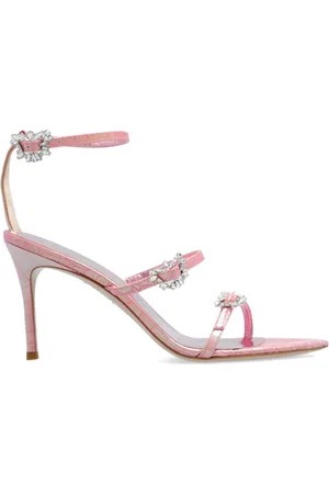 SOPHIA WEBSTER Schoenen, Dames, Roze, 39 EU, Leer, Grace hak sandalen