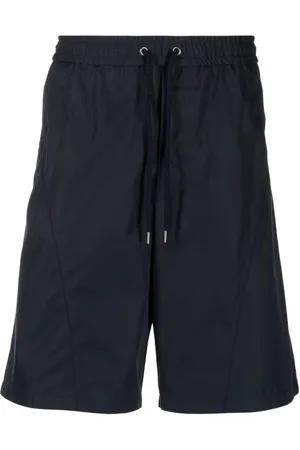 Giorgio Armani Korte broeken, Heren, Blauw, L, Katoen, Shorts
