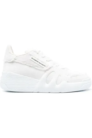 Giuseppe Zanotti Schoenen, Dames, Wit, 41 EU, Katoen, Sneakers