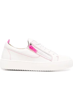 Giuseppe Zanotti Schoenen, Dames, Wit, 40 EU, Polyester, Sneakers