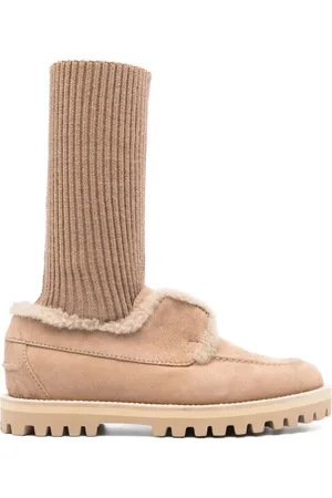 LE SILLA Schoenen, Dames, Bruin, 38 EU, Leer, Enkellaarsjes