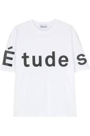 Etudes Tops, Heren, Wit, L, T-Shirts