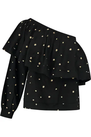 ROUGH. Blouses & Shirts, Dames, Zwart, M, Katoen, Dulce Top
