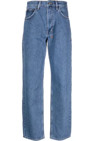 KSUBI Jeans, Dames, Blauw, W29, Katoen, Blauwe Straight Jeans Brooklyn Heritage