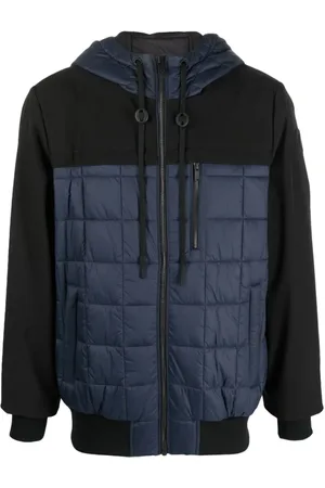 Moose Knuckles Jassen, Heren, Blauw, S, Nylon, Bomber Jassen