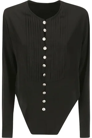 YOHJI YAMAMOTO Tops, Dames, Zwart, L, Body