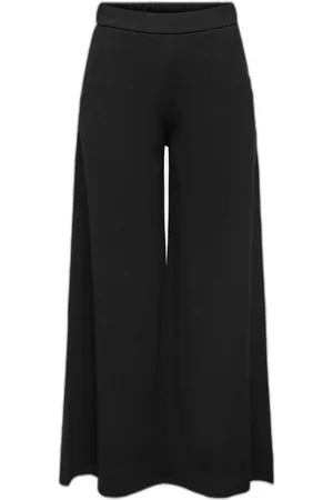 JACQUELINE DE YONG Broeken, Dames, Zwart, M L32, Polyester, Broeken