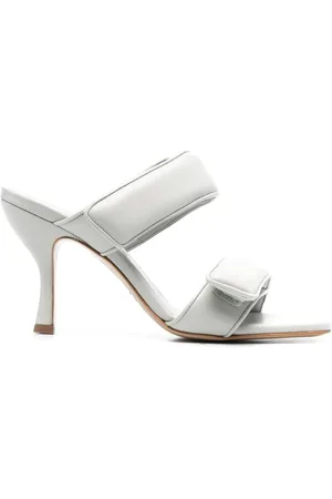 Gia Borghini Schoenen, Dames, Wit, 38 EU, Sandalen