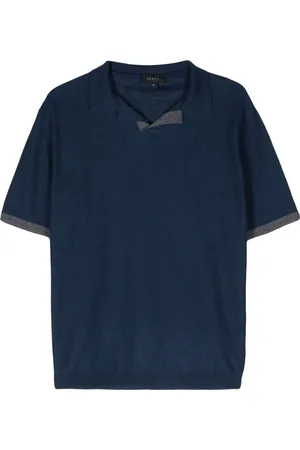 Sease Tops, Heren, Blauw, M, Katoen, Polo Shirts