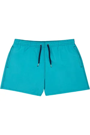 Malo Badkleding, Heren, Blauw, S, Polyester, Boxershort met contraststiksels en mesh voering
