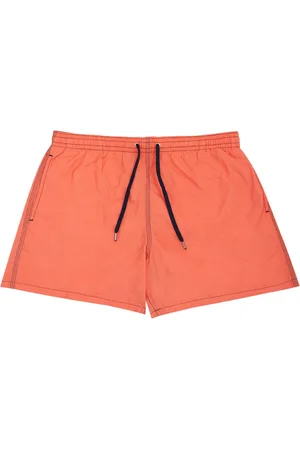Malo Badkleding, Heren, Oranje, L, Polyester, Oranje Boxershort met zijzakken