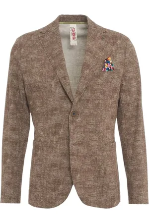 BOB der Bär Jassen, Heren, Bruin, M, Elegante Heren Blazer