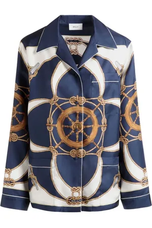 Bally Blouses & Shirts, Dames, Veelkleurig, S, Leer, Shirts