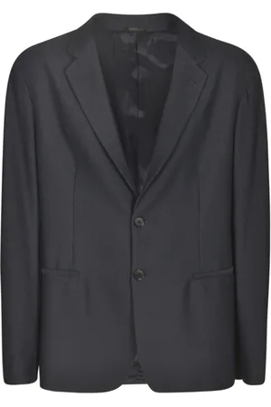 Giorgio Armani Jassen, Heren, Zwart, 2Xl, Stijlvolle Jassen voor Mannen