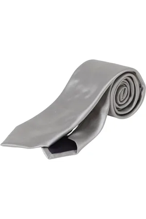 corneliani Accessoires, Heren, Grijs, ONE Size, Zijden Stropdas Collectie