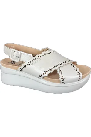 CallagHan Schoenen, Dames, Wit, 37 EU, Schoenen Sandaal