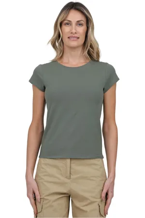 ALPHA STUDIO Tops, Dames, Groen, S, T-Shirts