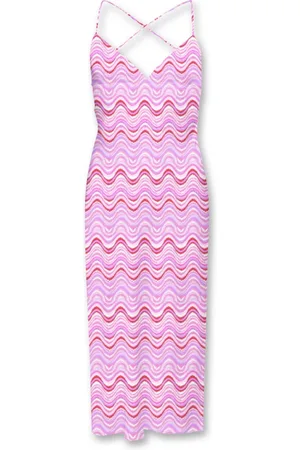 MC2 SAINT BARTH Kleedjes, Dames, Veelkleurig, M, Trendy Jurken Collectie