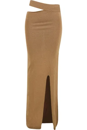 AKEP Rokken, Dames, Bruin, M, Pencil Skirts