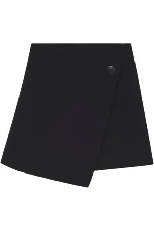 Proenza Schouler Rokken, Dames, Zwart, M, Omkeerbare Asymmetrische Rok