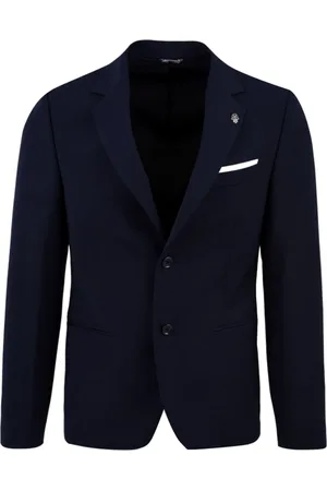 D.A. Daniele Alessandrini Jassen, Heren, Blauw, XL, Blauwe Pietro Jas
