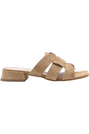 E mia Schoenen, Dames, Bruin, 36 EU, Halan Muilezels Sandalen