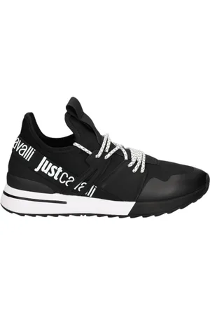 Roberto Cavalli Schoenen, Heren, Zwart, 44 EU, Sneakers