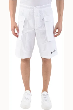 Aspesi Korte broeken, Heren, Wit, XL, Katoen, Casual Shorts