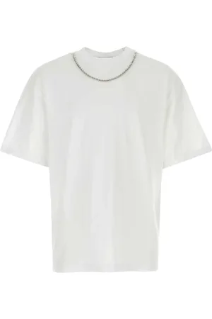 AMBUSH Tops, Heren, Wit, L, Katoen, T-Shirts