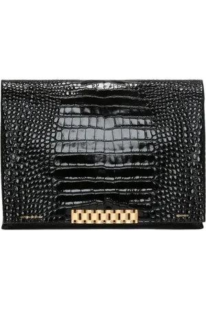 Victoria Beckham Tassen, Dames, Zwart, ONE Size, Leer, Shoulder Bags