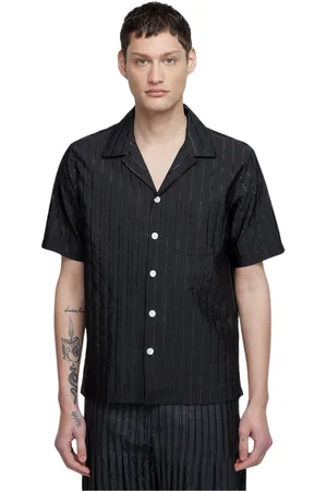 Soulland Overhemden, Heren, Zwart, L, Shirts