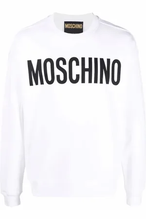 Moschino Sweatshirts & Hoodies, Heren, Wit, XL, Sweatshirts