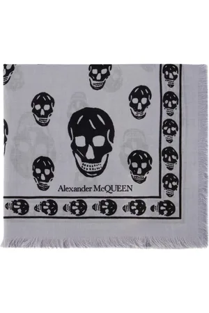 Alexander McQueen Accessoires, Dames, Veelkleurig, ONE Size, Wol, Scarves