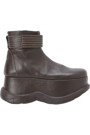 SUNNEI Schoenen, Dames, Bruin, 37 EU, Leer, Boots