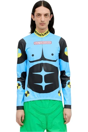 WALTER VAN BEIRENDONCK Tops, Heren, Blauw, S, Tops
