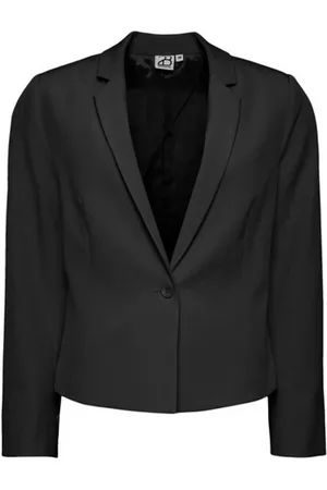 2-Biz Jassen, Dames, Zwart, M, Polyester, Sportieve Blazer