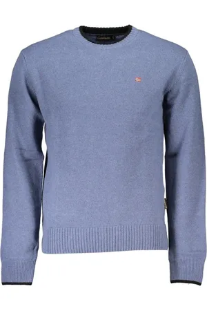 Napapijri Truien, Heren, Blauw, 3Xl, Round-neck Truien