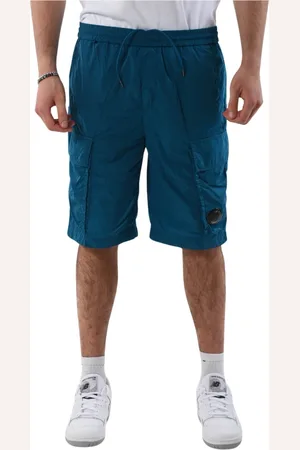 C.P. Company Korte broeken, Heren, Blauw, M, Casual Shorts